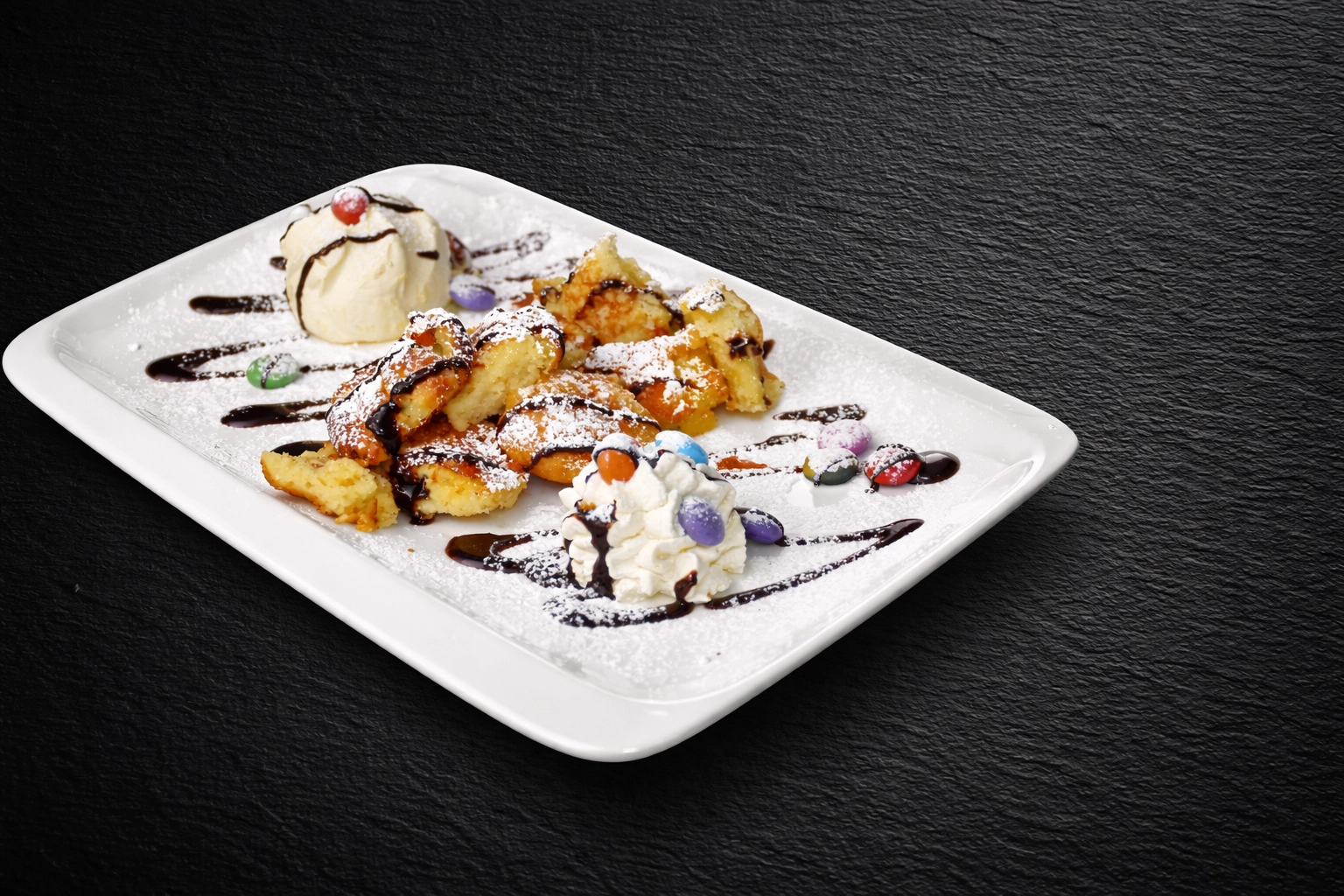 Karamellisierter Kaiserschmarrn